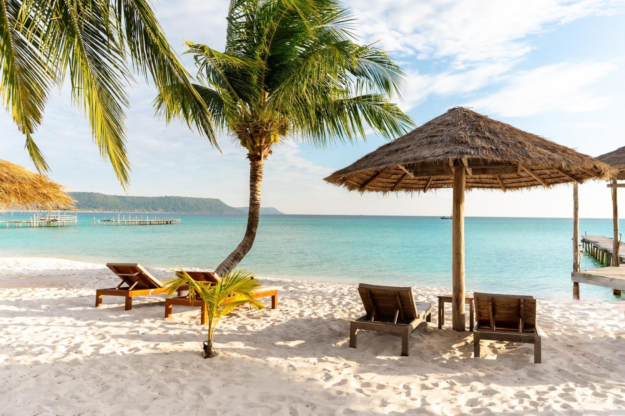 Golden Beach Resort Sok San Village Ngoại thất bức ảnh