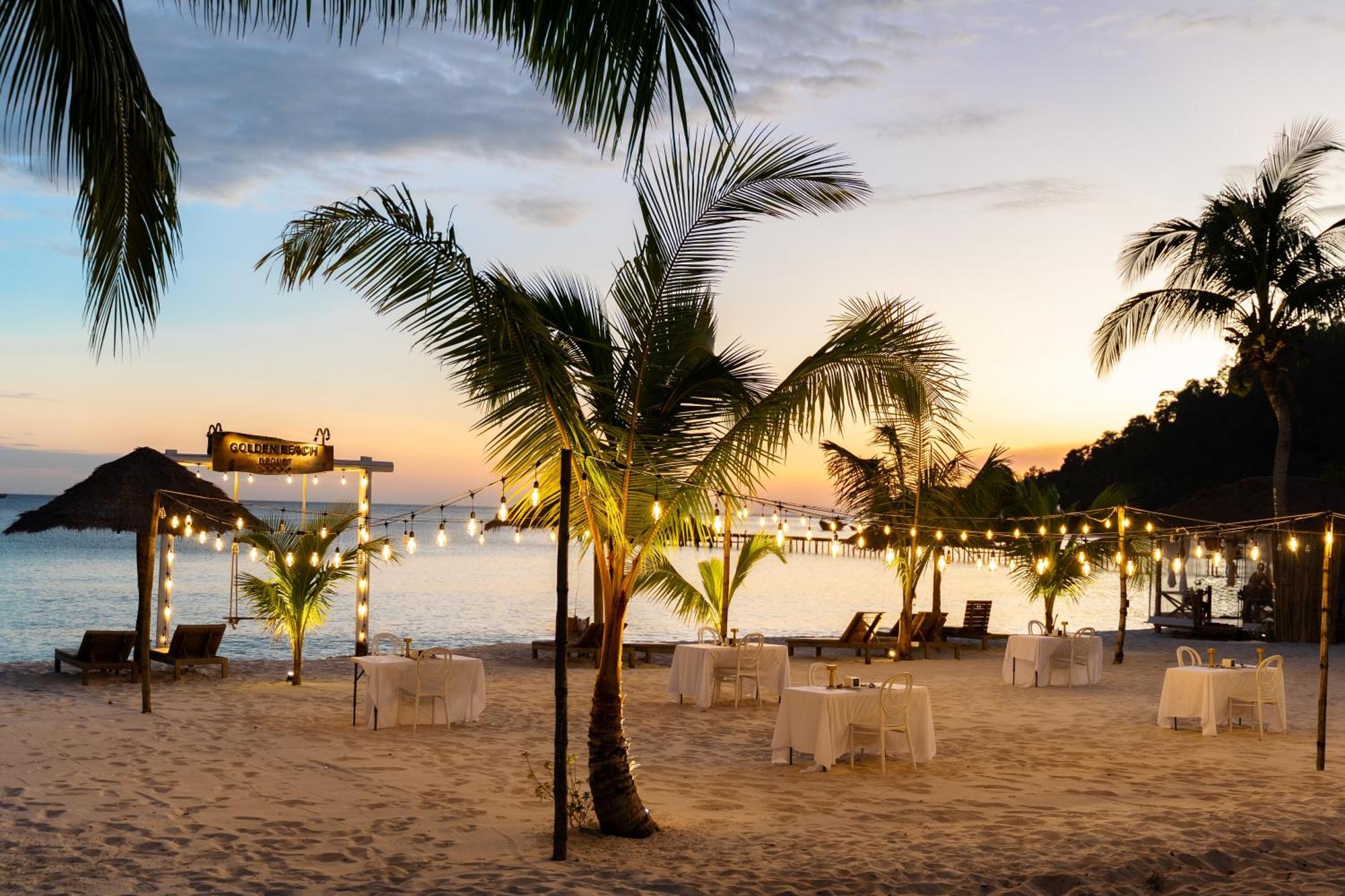 Golden Beach Resort Sok San Village Ngoại thất bức ảnh