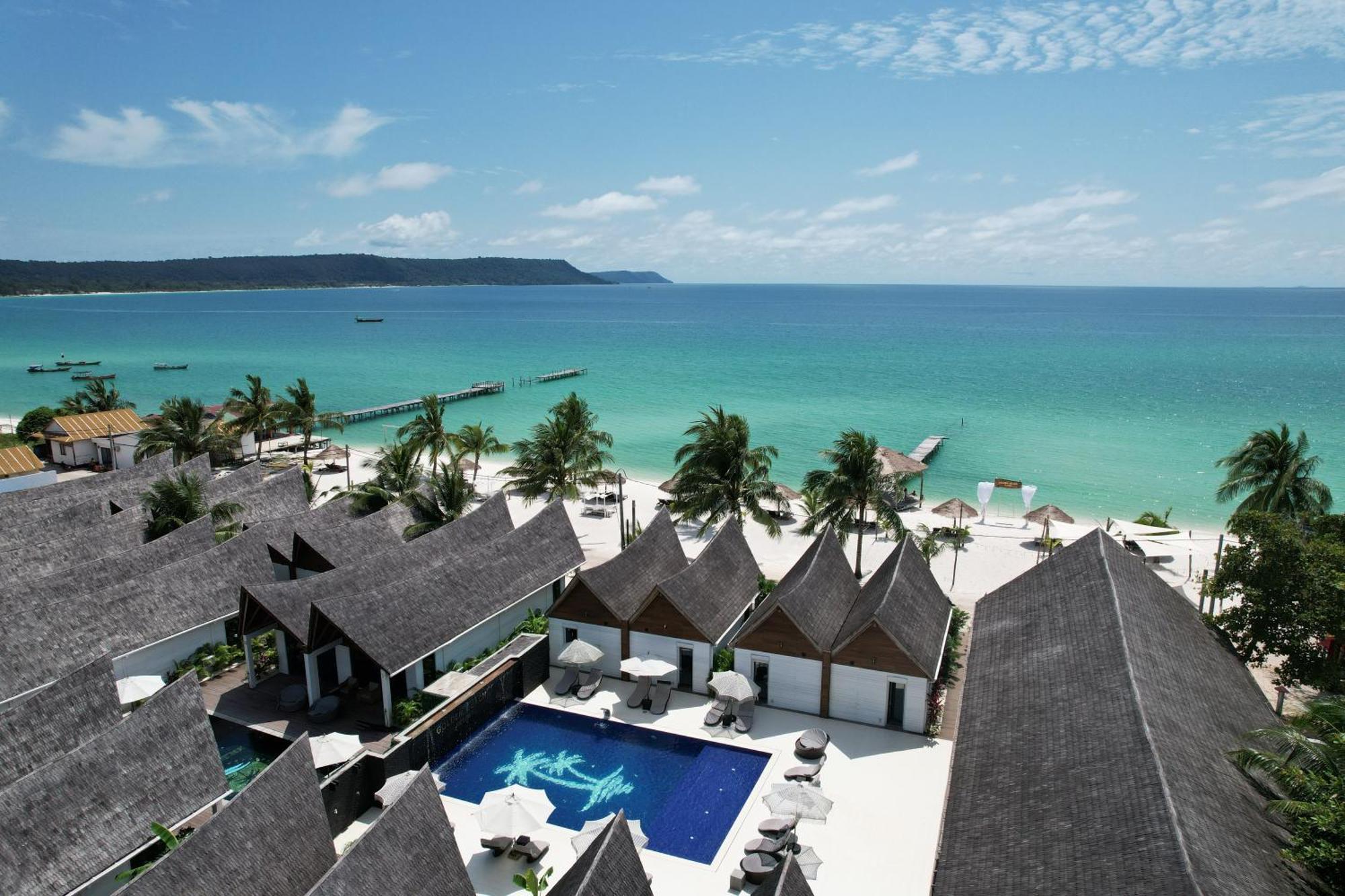 Golden Beach Resort Sok San Village Ngoại thất bức ảnh